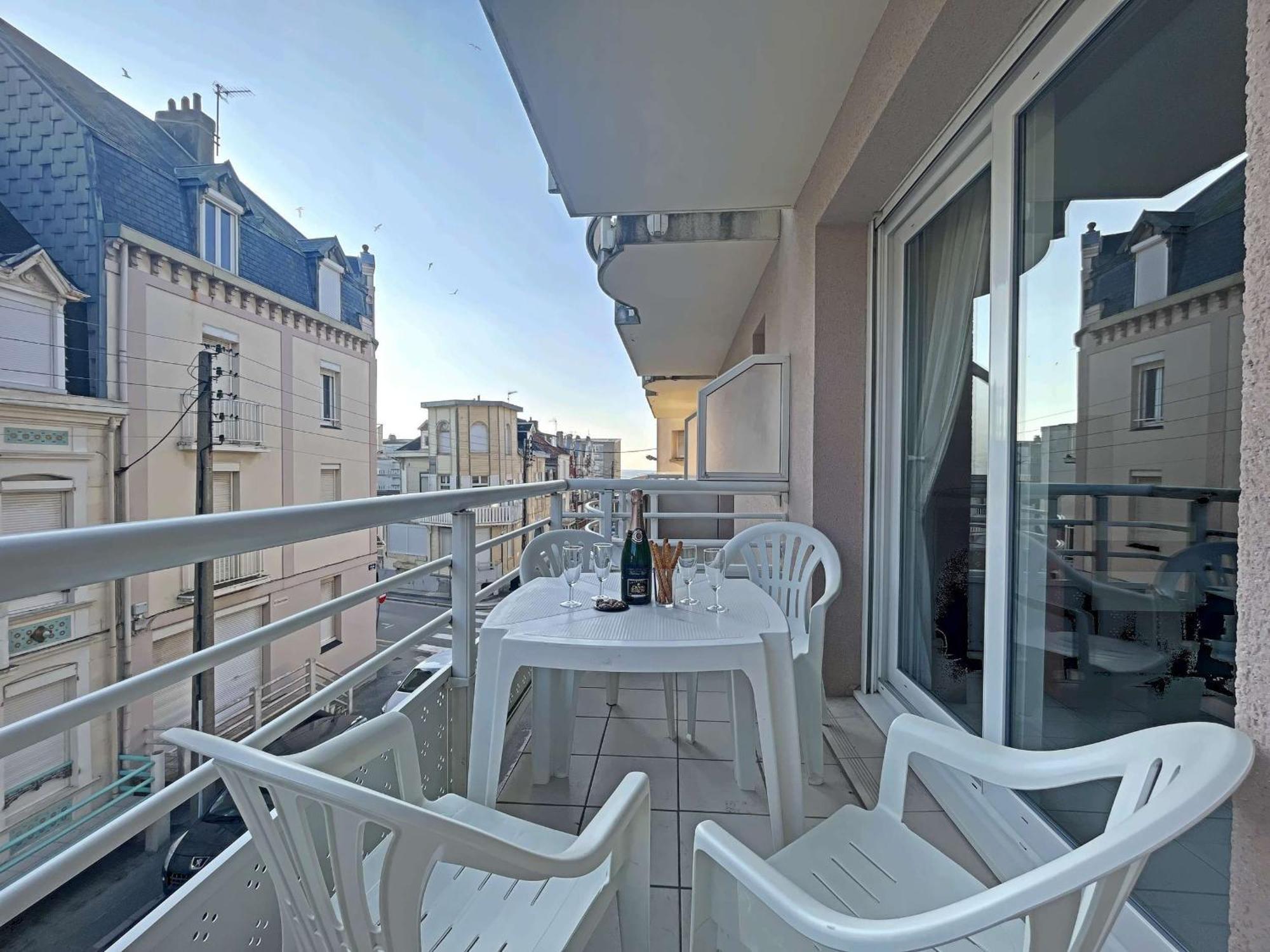 Superbe T2 Bis Proche Plage Avec Balcon Et Parking - Fr-1-646-44 Berck Kültér fotó